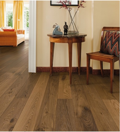德国汉诺地板三层橡木Plank 1-Strip 180 4V Smoked Oak Sauvage retro brushed 534152